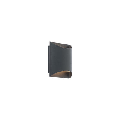 Duet 6in. LED Wall Sconce 3000K in Black