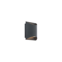 Duet 6in. LED Wall Sconce 3500K in Black