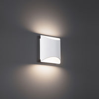 Duet 6in. LED Wall Sconce 3500K in White