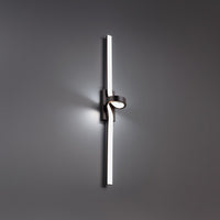 Loophole 35in. LED Bath Vanity & Wall Sconce 2700K in Black