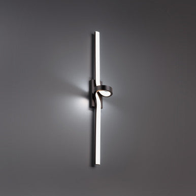 Loophole 35in. LED Bath Vanity & Wall Sconce 3000K in Black