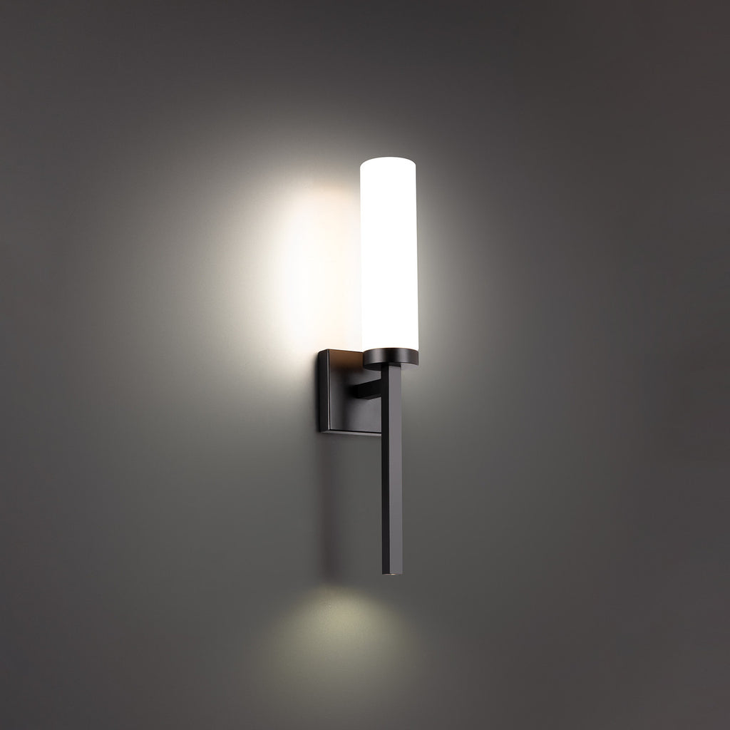Saltaire 22in. LED Wall Sconce 3000K in Black