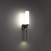 Saltaire 22in. LED Wall Sconce 3000K in Black