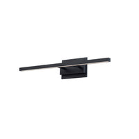 PARALLAX 24in. LED Bath & Wall Light 2700K in Black