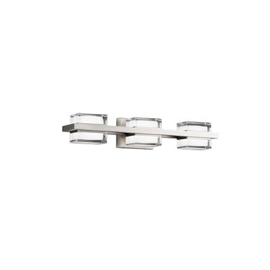 Interlok 24in. LED Bath & Wall Light 4000K in Brushed Nickel