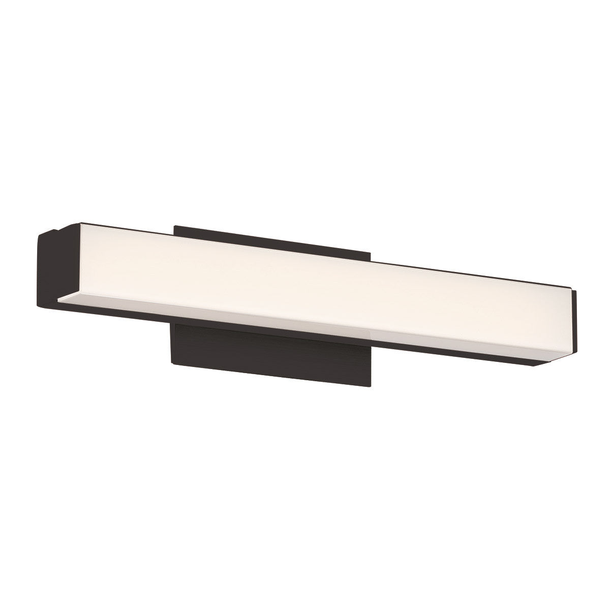 BRINK 12in. LED Bath & Wall Light 3000K in Brushed Black