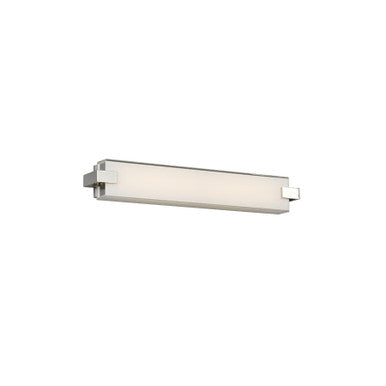 BLISS 22 in. LED Bath & Wall Light 3000K in Polished Nickel