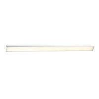 Revel 50in. LED Wall Sconce 3000K in Brushed Aluminum