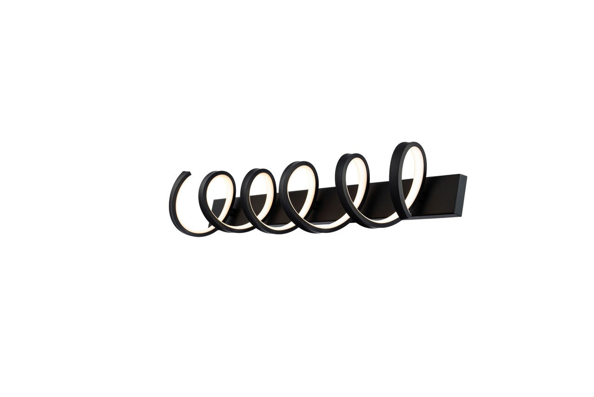 MARQUES 39in. LED Bath & Wall Light 3000K in Black
