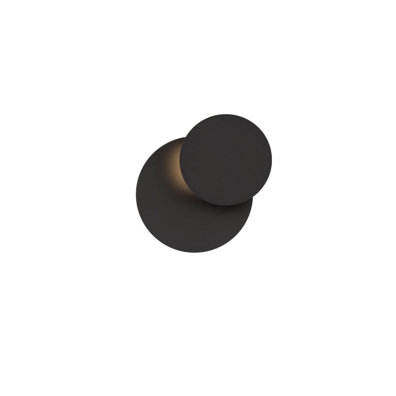 Moonglow 7in. LED Wall Sconce 3000K in Black