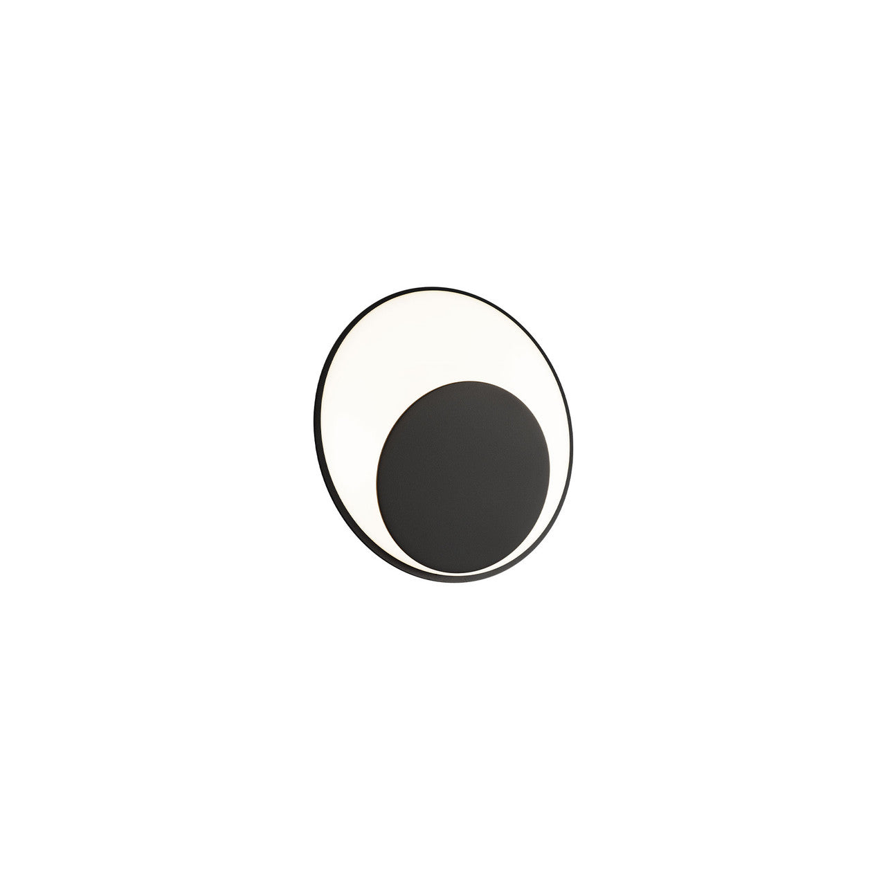 Ogle 9in. LED Wall Sconce 3000K in Black