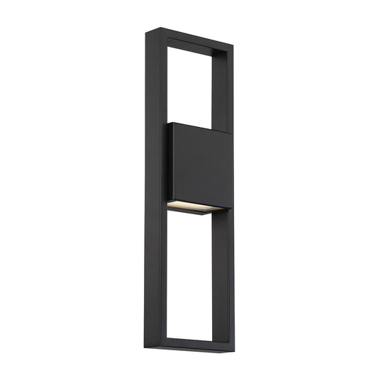 Archetype 18 in. LED Outdoor Wall Sconce Light 3000K in Black