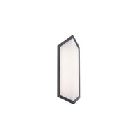 Corte 24in. LED Outdoor Wall Sconce Light 3000K in Black