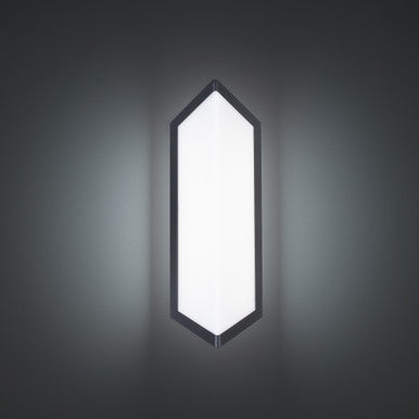 Corte 24in. LED Outdoor Wall Sconce Light 4000K in Black