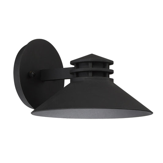 Sodor 8in. LED Outdoor Wall Sconce Barn Light 3000K in Black