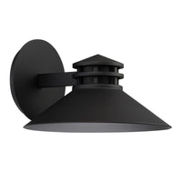 Sodor 10in. LED Outdoor Wall Sconce Barn Light 3000K in Black