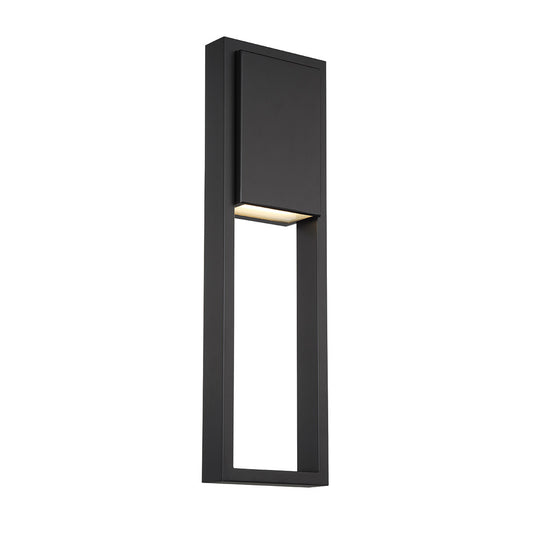 Archetype 24 in. LED Outdoor Wall Sconce Light 3000K in Black - WS-W15924-BK