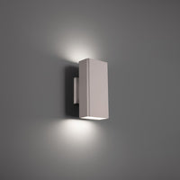 Edgey 10in. LED Bath & Wall Light 3000K in Brushed Aluminum