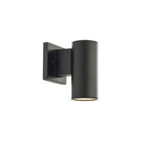 CYLINDER 8IN W1902 WALL SCONCE 3000K in Black