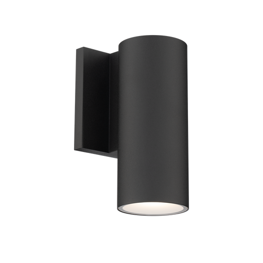 CYLINDER 8IN W1902 WALL SCONCE 5CCT in Black - WS-W190208-CS-BK