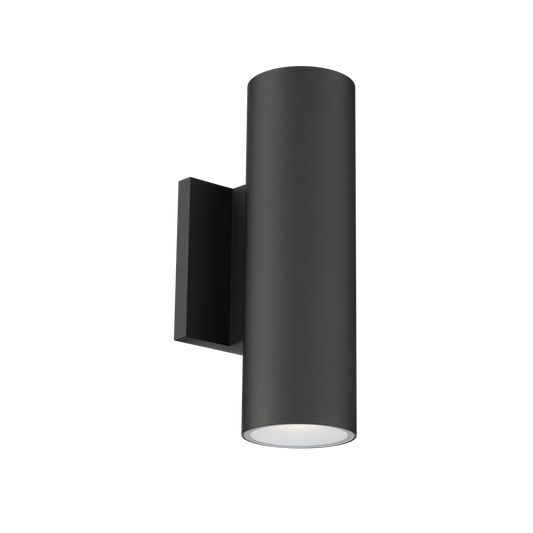 CYLINDER 12IN W1902 WALL SCONCE 5CCT in Black - WS-W190212-CS-BK