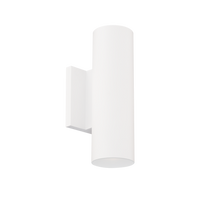 CYLINDER 8IN W1902 WALL SCONCE 5CCT in White - WS-W190212-CS-WT