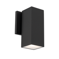 CUBIX 8IN W2202 WALL SCONCE 5CCT in Black - WS-W220208-CS-BK