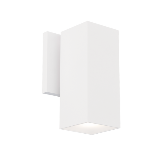 CUBIX 8IN W2202 WALL SCONCE 5CCT in White - WS-W220208-CS-WT