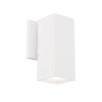 CUBIX 8IN W2202 WALL SCONCE 5CCT in White - WS-W220208-CS-WT