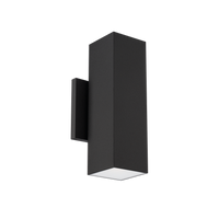 CUBIX 12IN W2202 WALL SCONCE 5CCT in Black - WS-W220212-CS-BK