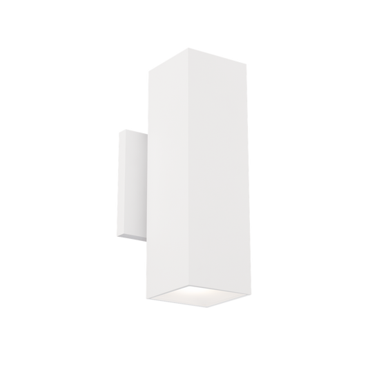 CUBIX 12IN W2202 WALL SCONCE 5CCT in White - WS-W220212-CS-WT