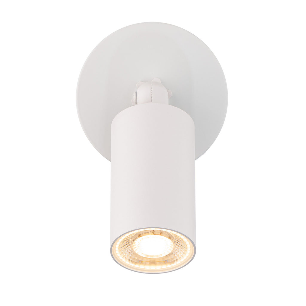 Cylinder W2303 3000K Outdoor Wall Sconce in White