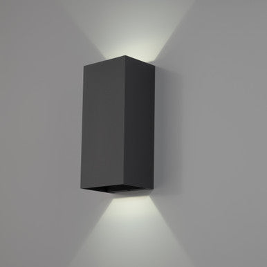 Beam Changing Window wall sconce with CCT selectable up and down lights - WS-W230411-CS-BK