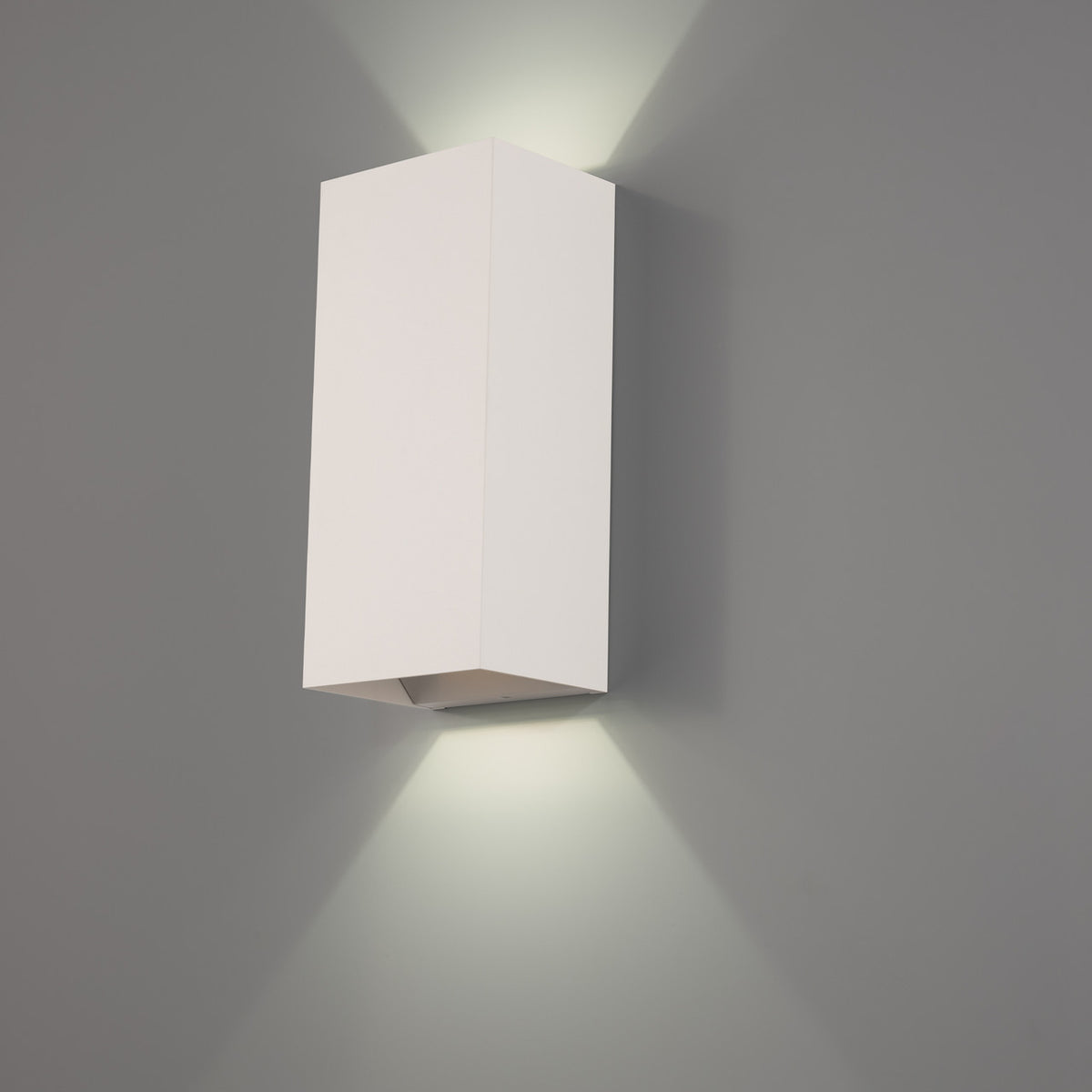 Beam Changing Window wall sconce with CCT selectable up and down lights - WS-W230411-CS-WT