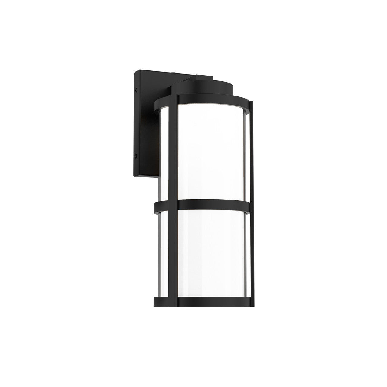 Lantern 14in W2501 Wall Sconce 5CCT BK