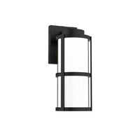 Lantern 14in W2501 Wall Sconce 5CCT BK