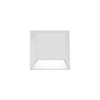 ATLANTIS 6 in. LED Outdoor Wall Sconce Light 3000K in White