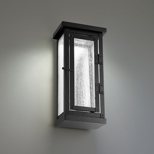 ELIOT 14in. LED Outdoor Wall Sconce Light 3000K in Black