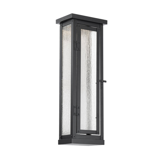 ELIOT 20in. LED Outdoor Wall Sconce Light 3000K in Black