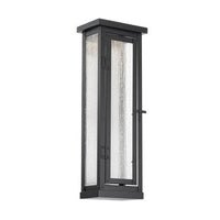 ELIOT 20in. LED Outdoor Wall Sconce Light 3000K in Black