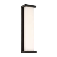 CASE 20in. LED Outdoor Wall Sconce Light 3000K in Black