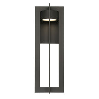 CHAMBER 25in. LED Outdoor Wall Sconce Light 3000K in Bronze