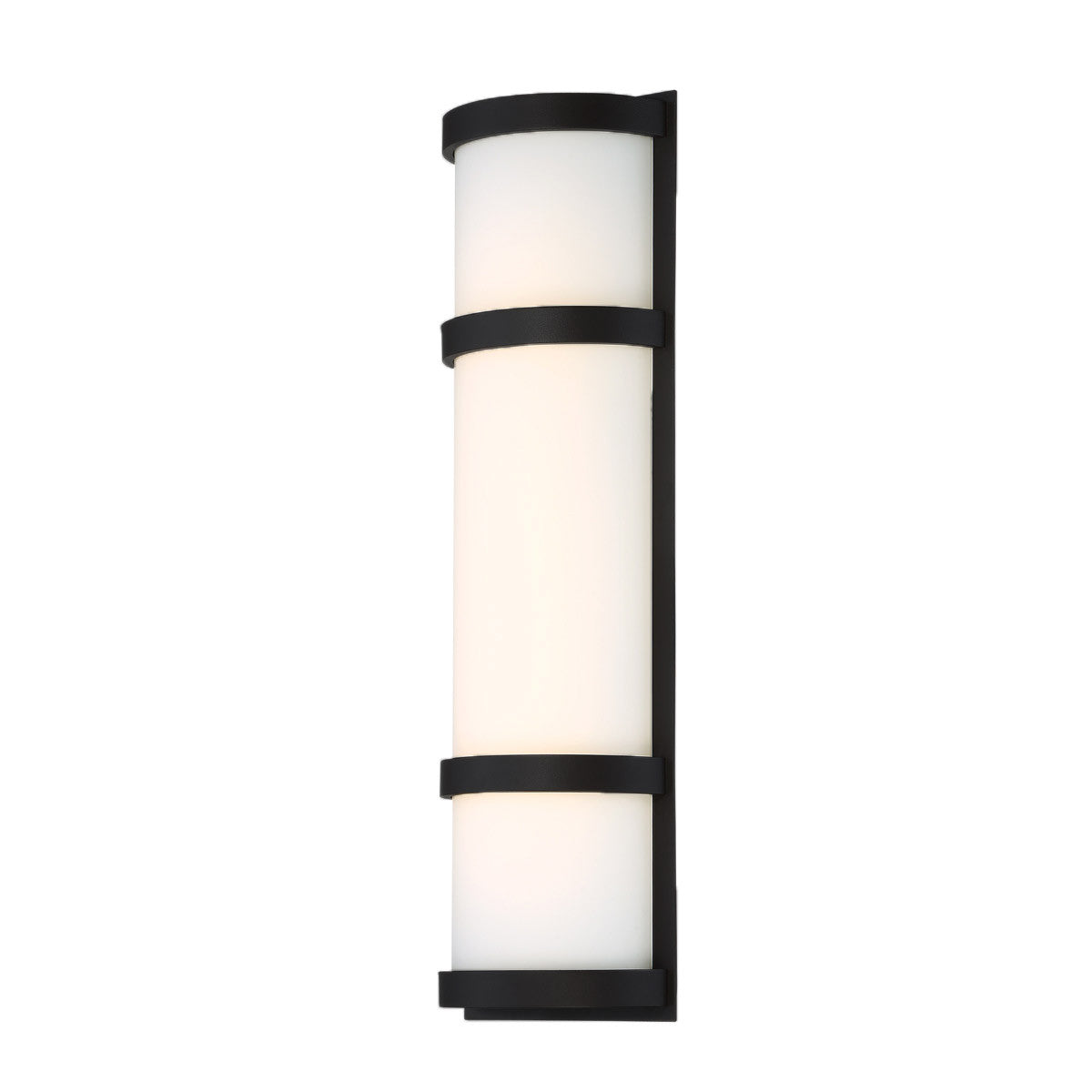 LATITUDE 20in. LED Outdoor Wall Sconce Light 3000K in Black