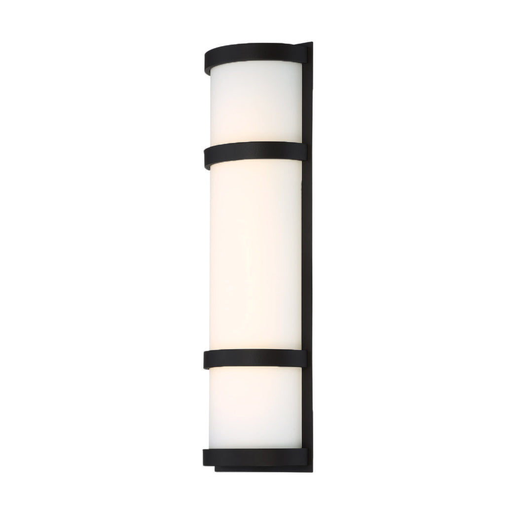 LATITUDE 20in. LED Outdoor Wall Sconce Light 3000K in Black