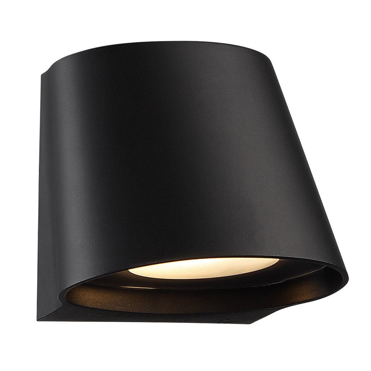 MOD 7in. LED Outdoor Wall Sconce Light 3000K in Black
