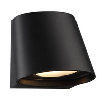 MOD 7in. LED Outdoor Wall Sconce Light 3000K in Black
