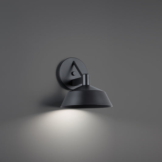 Rockport 11in. LED Outdoor Wall Sconce Light 3000K in Black