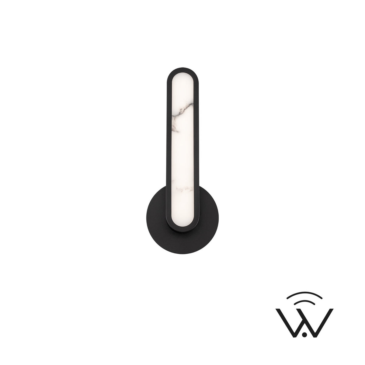 SERENA 15in. SCONCE WAC HOME - WS107615-TWA-BK