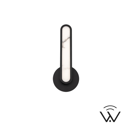 SERENA 15in. SCONCE WAC HOME - WS107615-TWA-BK