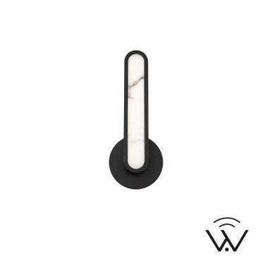 SERENA 15in. SCONCE WAC HOME - WS107615-TWA-BK